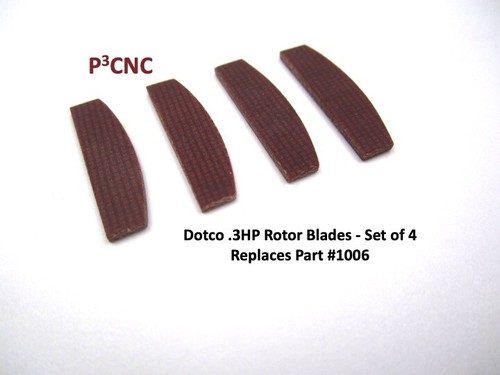 Dotco 3hp rotor - dotco, blades