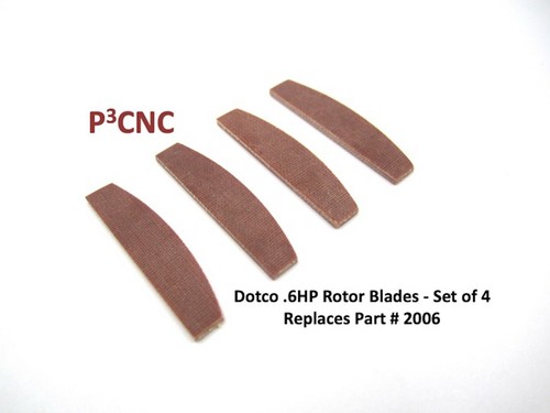 Dotco 6hp rotor blades - dotco, .6hp